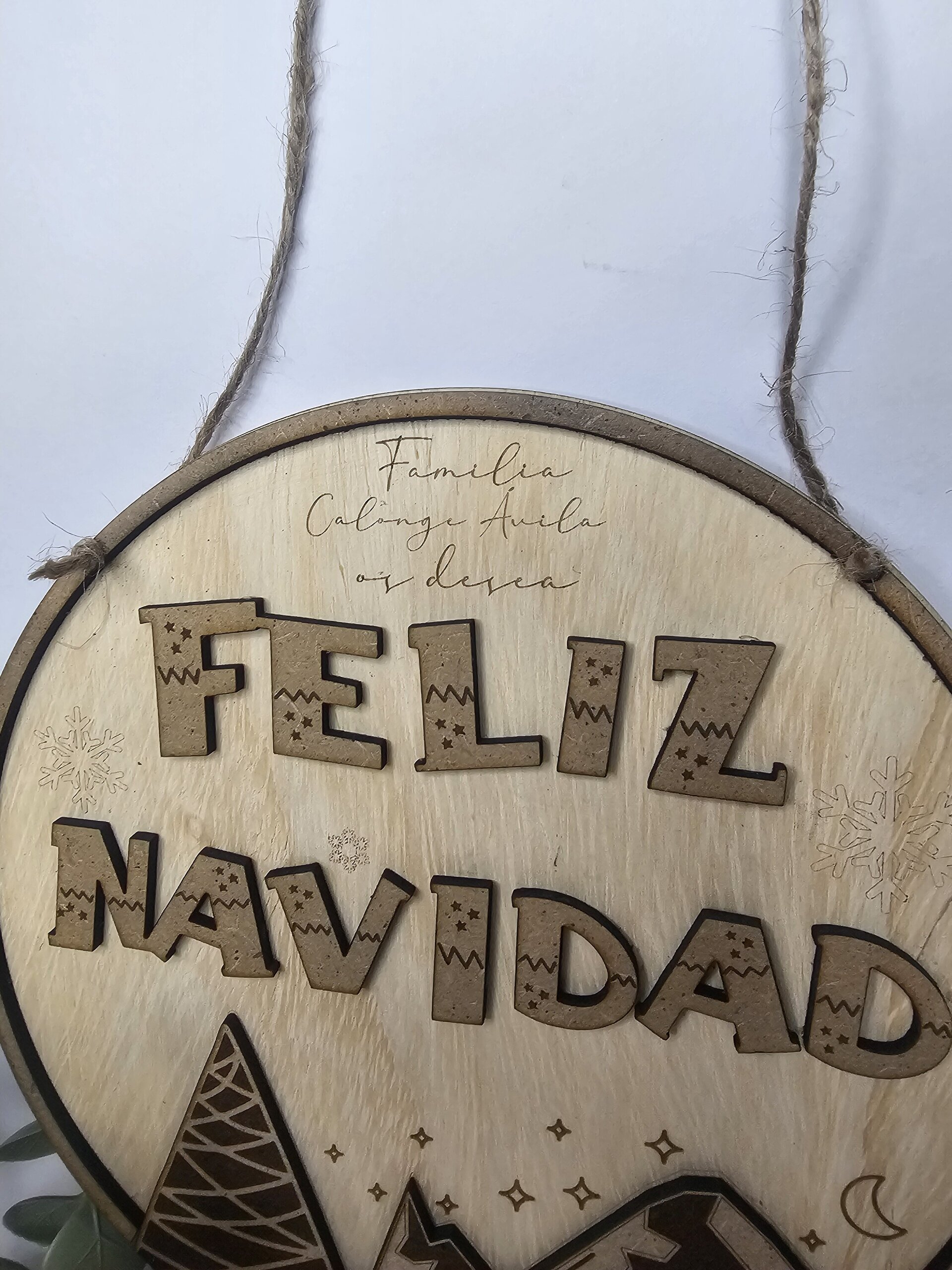Adorno de Navidad para colgar Puerta - 2